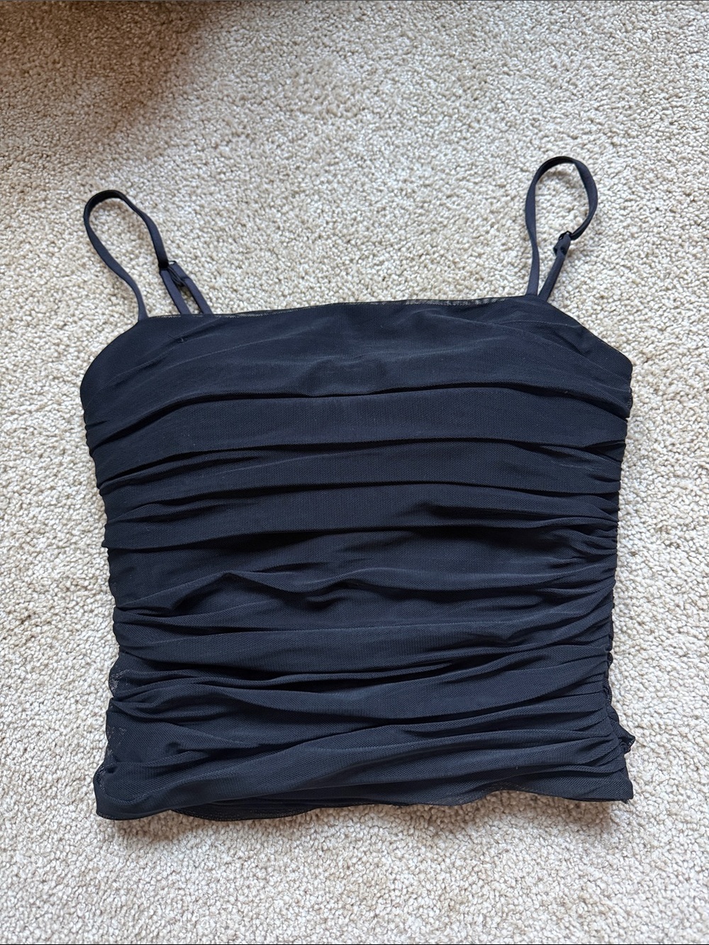 Express Body Contour Cropped Tank Top